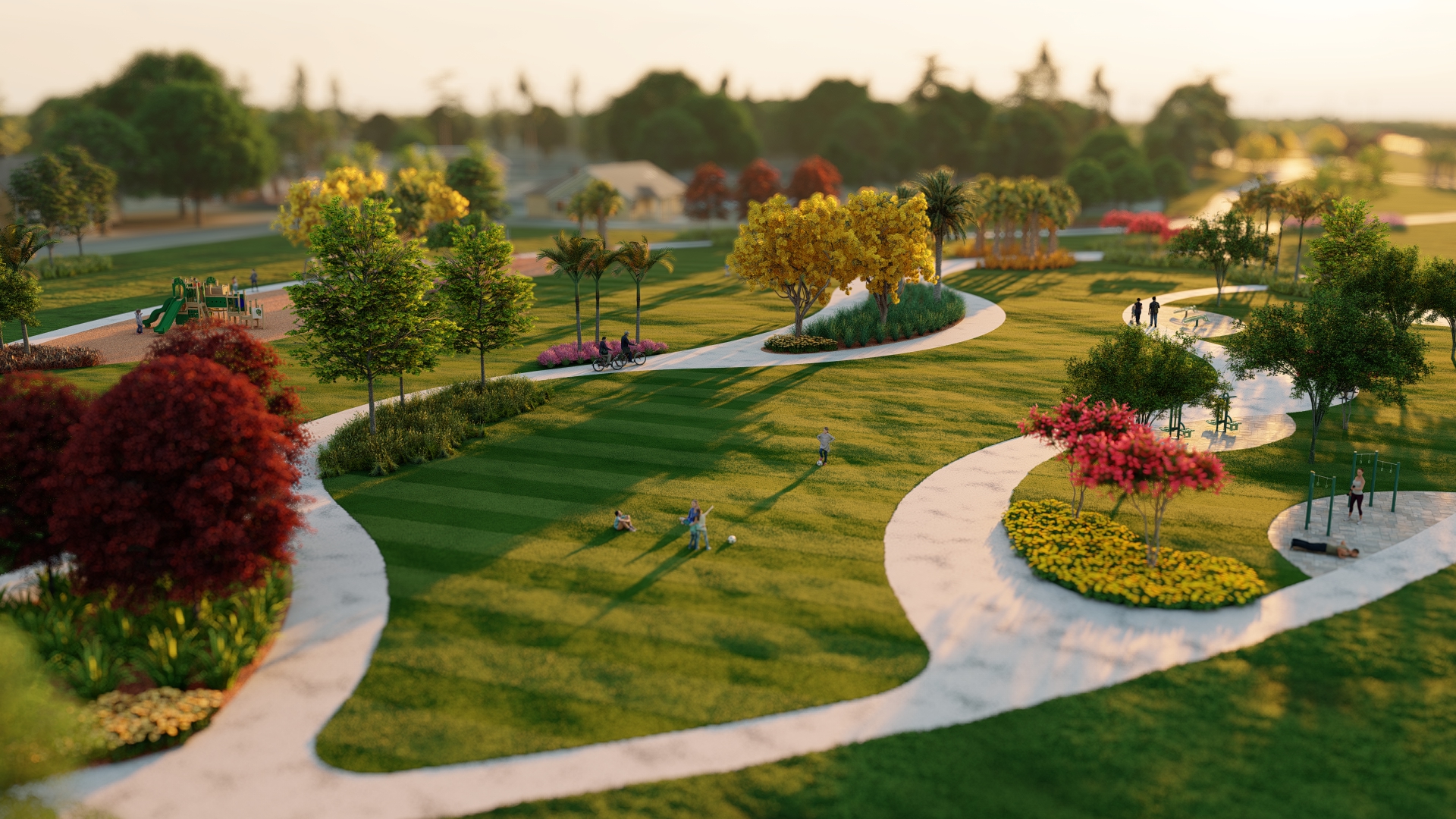 Daventport Sports Complex_1 – South Blvd Trailhead