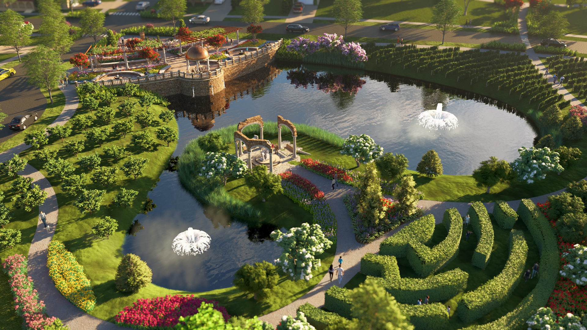 Overlook and Maze Park_5 – Photo